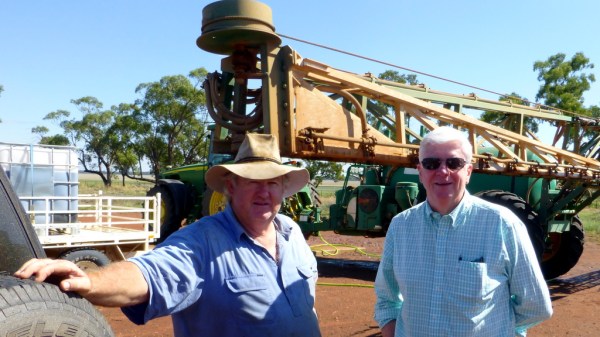 Heugh and Philip at Overland