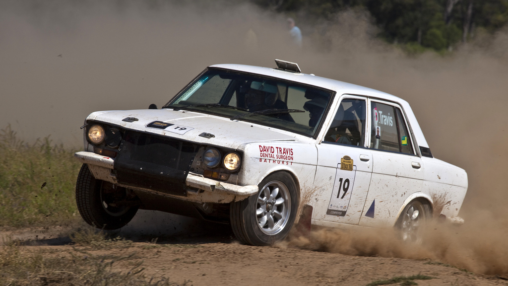 1st OR: Andrew and David Travis, 1972 Datsun 1600
