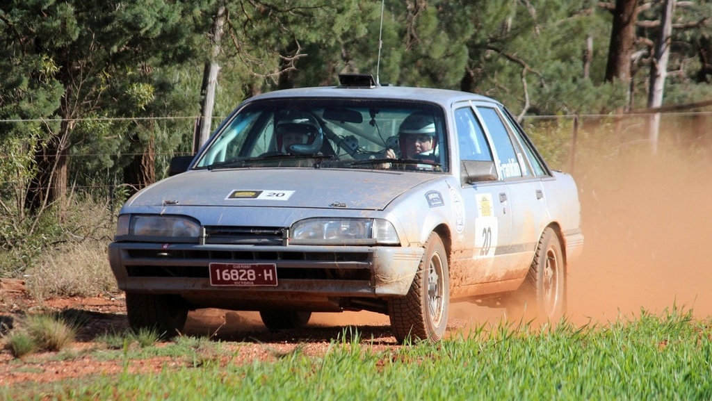 1st OR: Matt Swan and Paul Franklin, 1987 Holden Commodore
