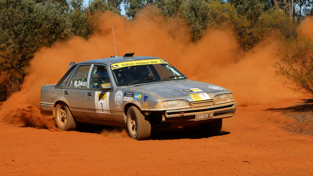 2nd OR: Matt Swan and Paul Franklin, 1987 Holden Commodore VL