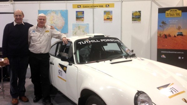 pic of Francis Tuthill and Philip Bernadou at Race Retro