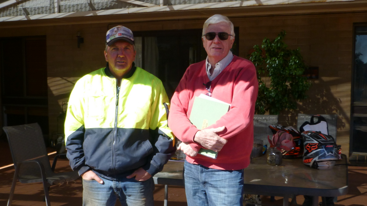 Bill at Deep Well Station.