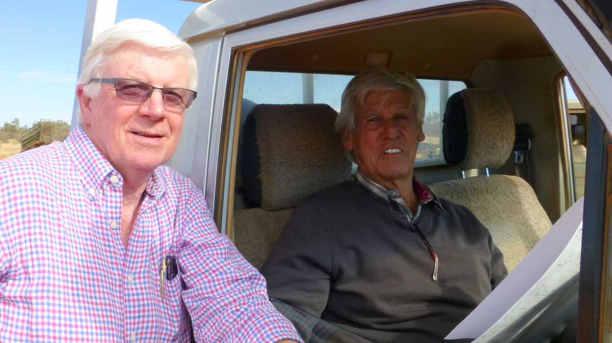 Phil with Sam at Bushy Park