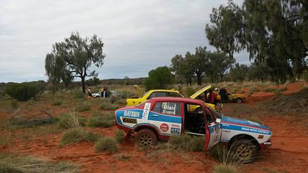 Bogged Rally Cars - credit Glenn Evans