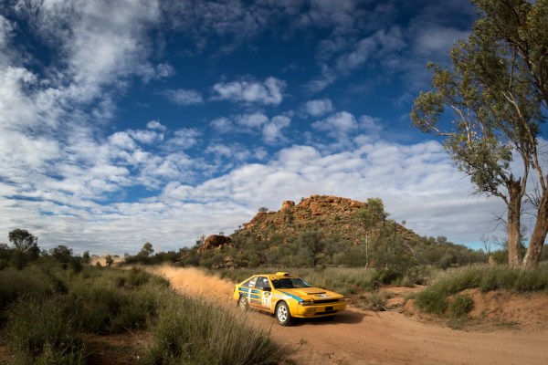 The Travis team near the end of the first stage of day 6. Pic by Craig O'Brien. 
