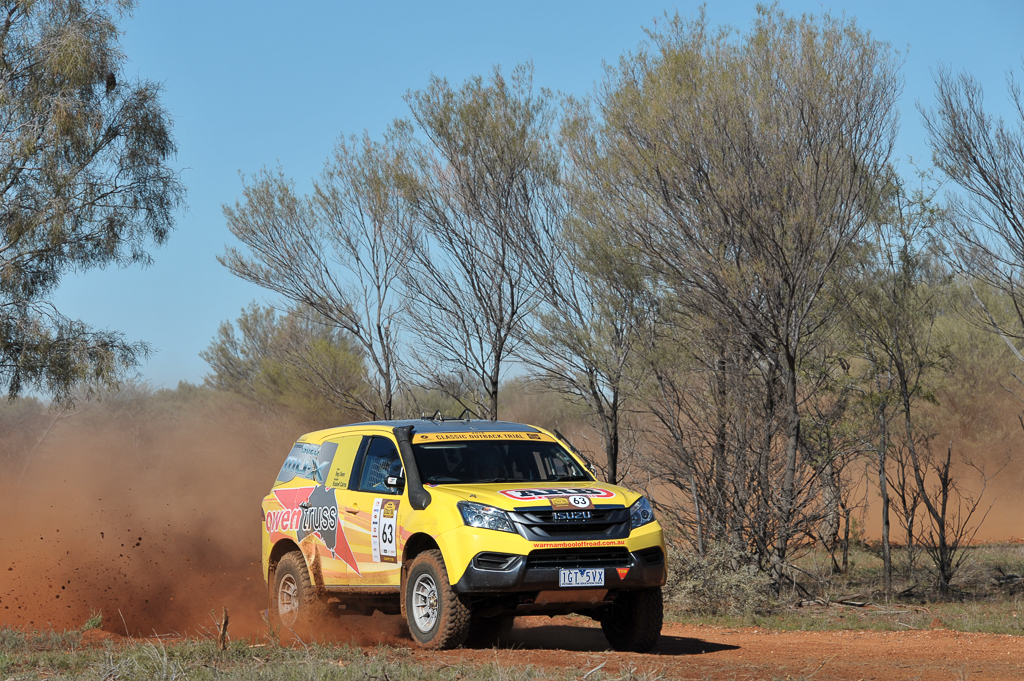 COT16 2nd Cross Country: Reg Owen and Russell Cairns, 2014 Isuzu MU-X