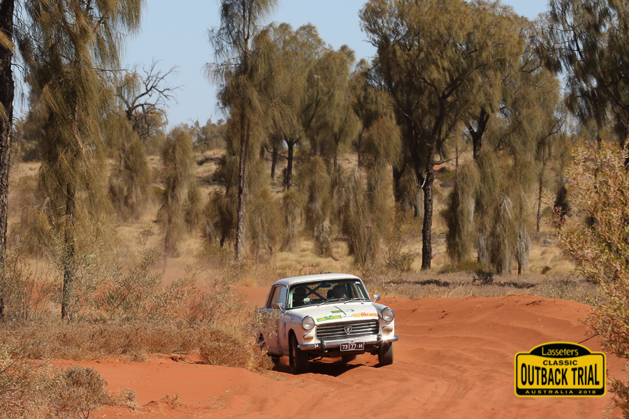 Blair and Mary Healy - Peugeot 404