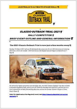 rally info pack 