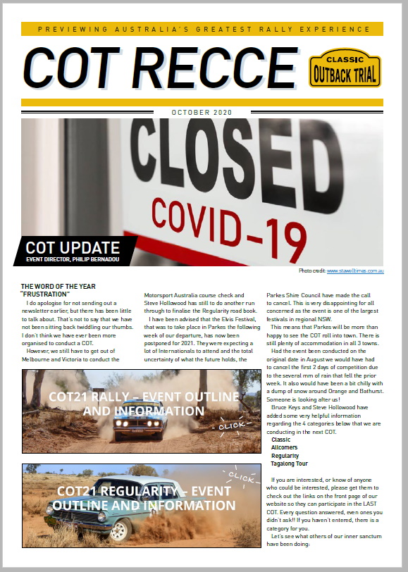 cot newsletter thumbnail