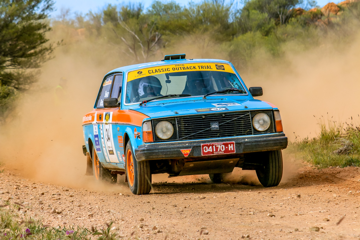 Penney Swan and Tony Robinson, Volvo